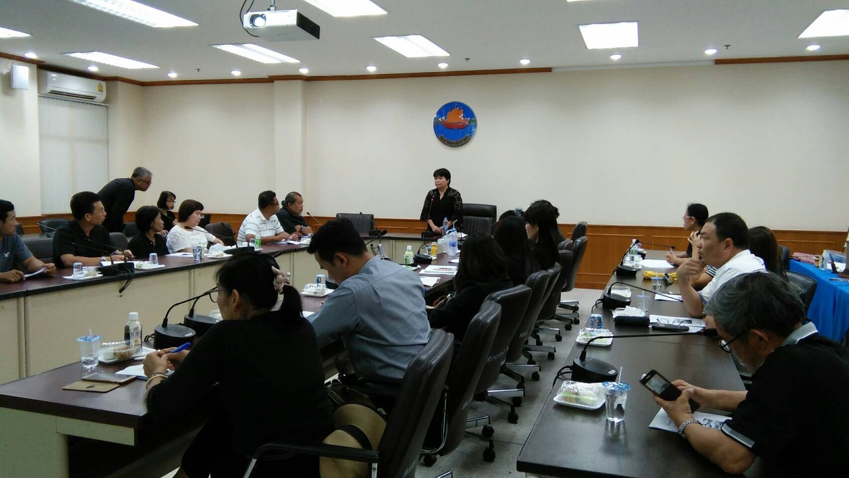สมุทรสาคร จัดประชุมเชิงปฏิบัติการ OTOP Trader