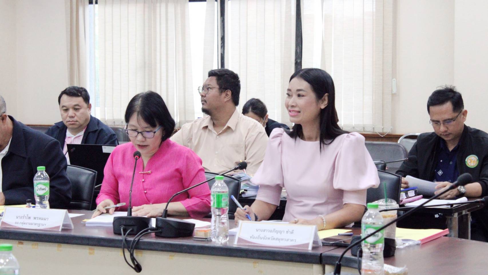 พช.สมุทรสาคร เข้าร่วมการประชุมคณะกรรมการพนักงานส่วนตำบล จังหวัดสมุทรสาคร ครั้งที่ 8/2568